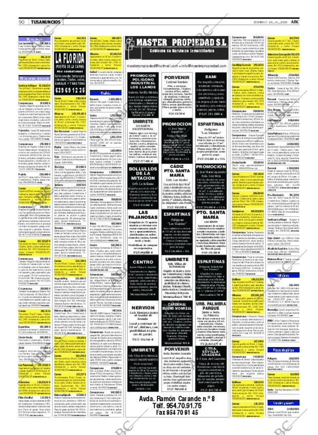 ABC SEVILLA 28-09-2008 página 90