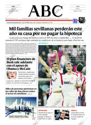 ABC SEVILLA 29-09-2008 página 1