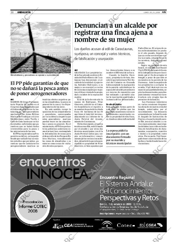 ABC SEVILLA 29-09-2008 página 38