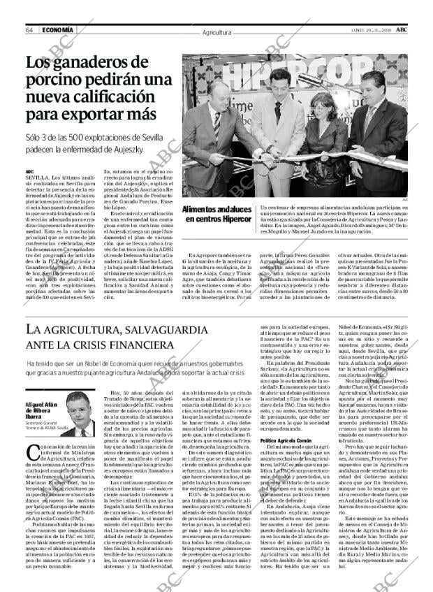 ABC SEVILLA 29-09-2008 página 64