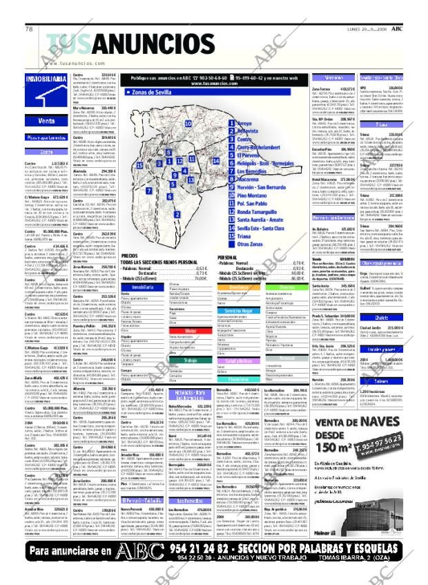 ABC SEVILLA 29-09-2008 página 78