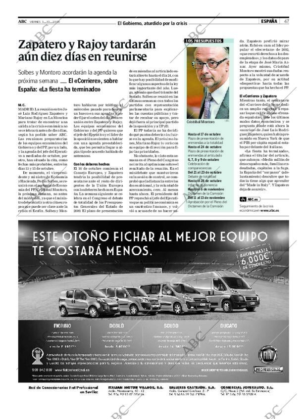 ABC SEVILLA 03-10-2008 página 47