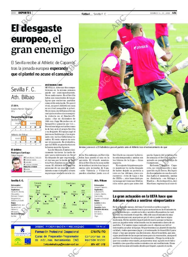 ABC SEVILLA 05-10-2008 página 100