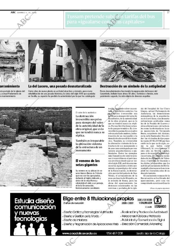 ABC SEVILLA 05-10-2008 página 17