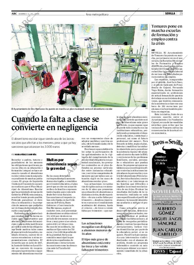 ABC SEVILLA 05-10-2008 página 25