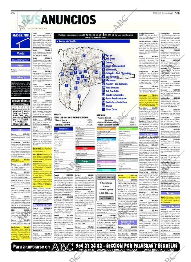 ABC SEVILLA 05-10-2008 página 86