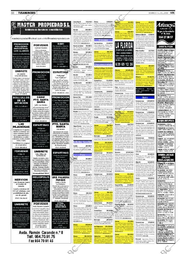 ABC SEVILLA 05-10-2008 página 88