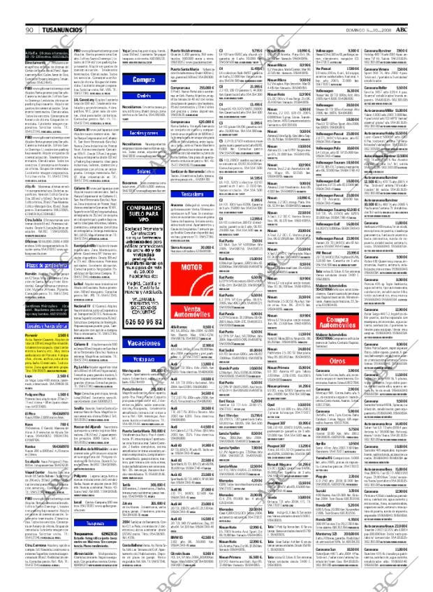 ABC SEVILLA 05-10-2008 página 90
