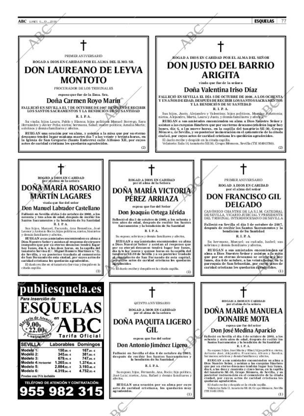 ABC SEVILLA 06-10-2008 página 77
