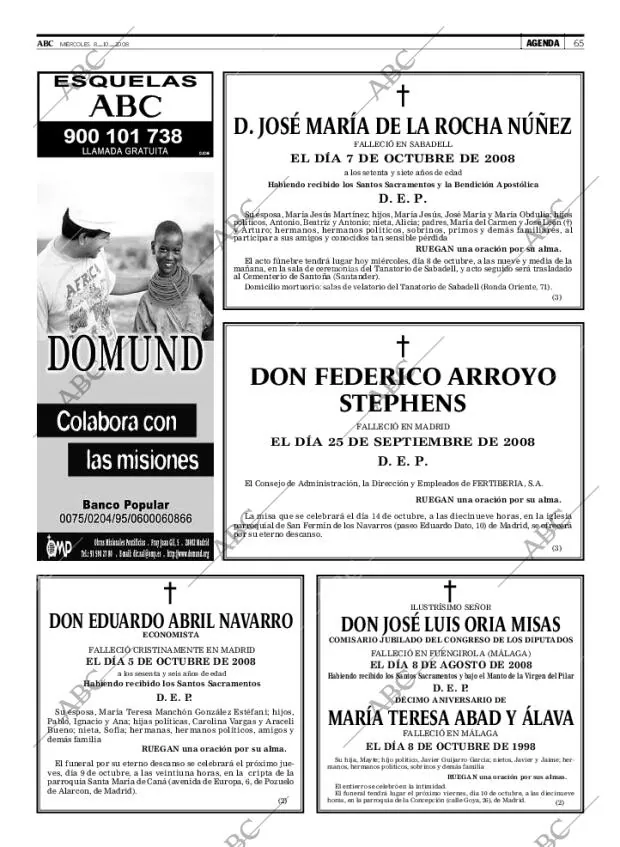 ABC MADRID 08-10-2008 página 65
