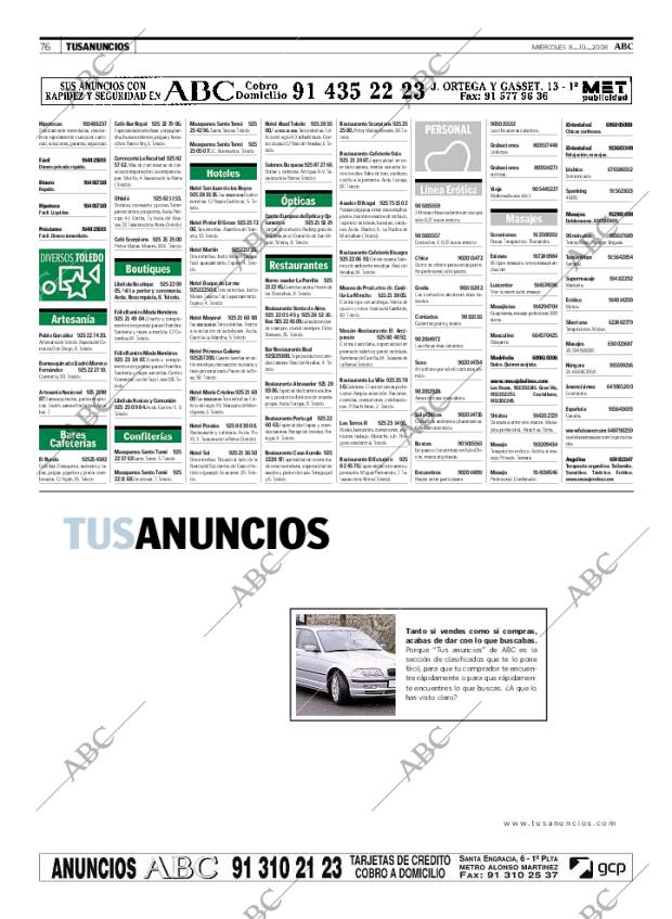 ABC MADRID 08-10-2008 página 76