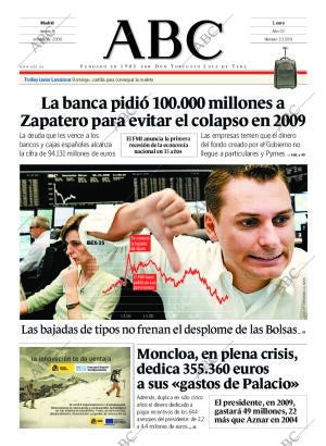 ABC MADRID 09-10-2008 página 1