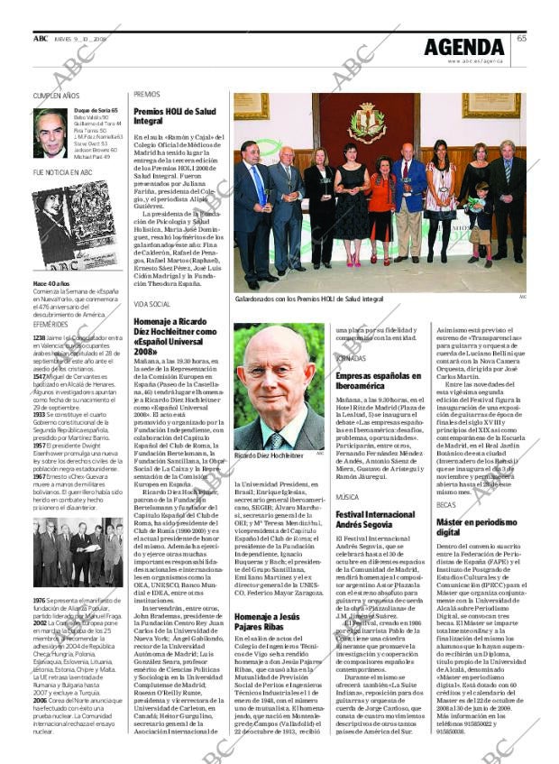ABC MADRID 09-10-2008 página 65