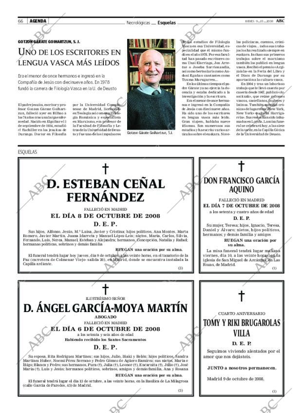 ABC MADRID 09-10-2008 página 66