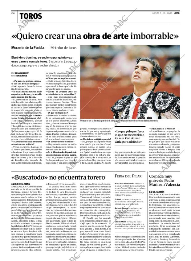 ABC MADRID 09-10-2008 página 84