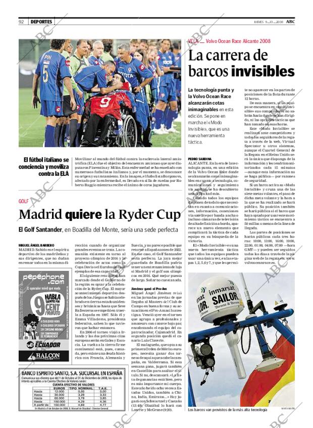 ABC MADRID 09-10-2008 página 92