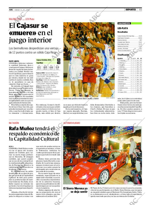ABC CORDOBA 11-10-2008 página 85