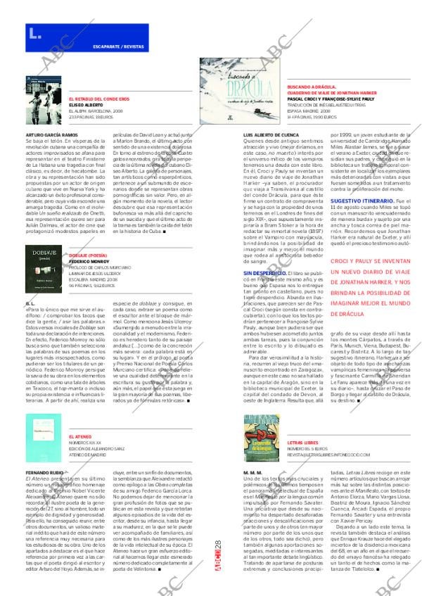 CULTURAL MADRID 11-10-2008 página 28