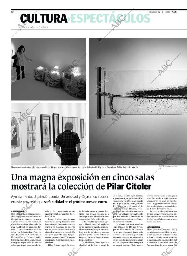 ABC CORDOBA 12-10-2008 página 64