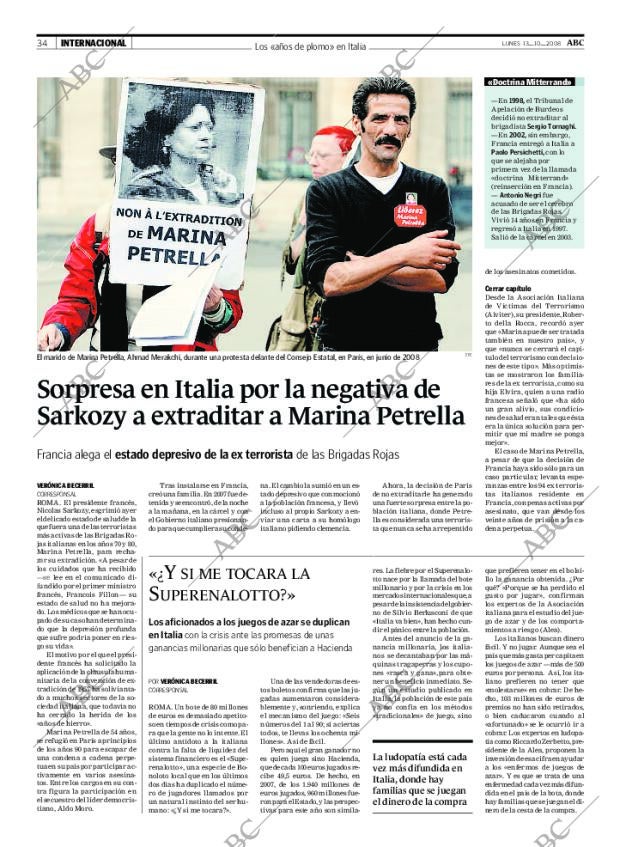 ABC MADRID 13-10-2008 página 34