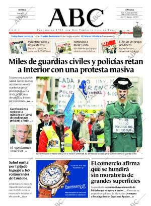 ABC CORDOBA 19-10-2008 página 1