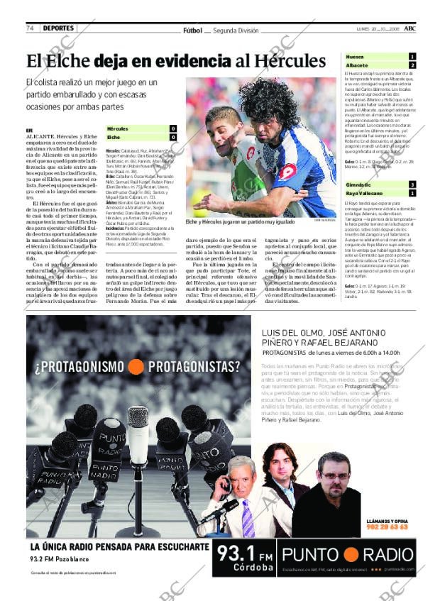 ABC CORDOBA 20-10-2008 página 74