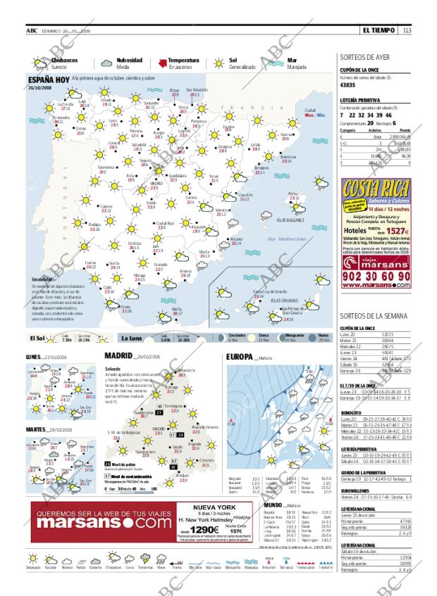 ABC MADRID 26-10-2008 página 113