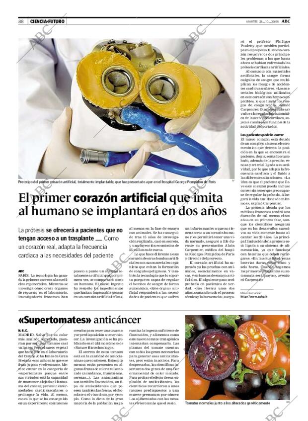 ABC MADRID 28-10-2008 página 88