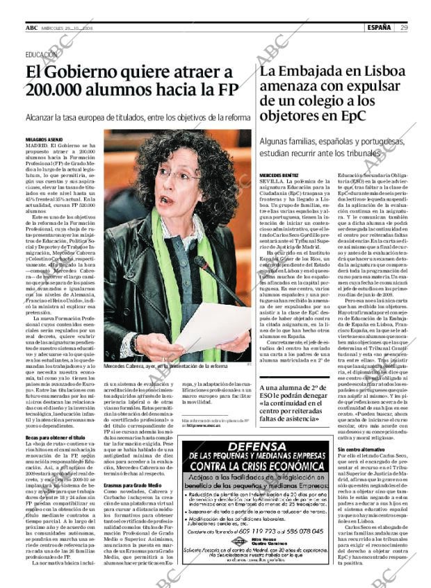 ABC CORDOBA 29-10-2008 página 29