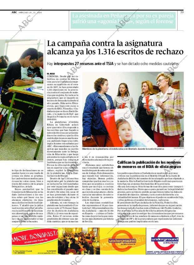 ABC CORDOBA 29-10-2008 página 39