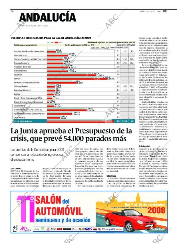 ABC CORDOBA 29-10-2008 página 54