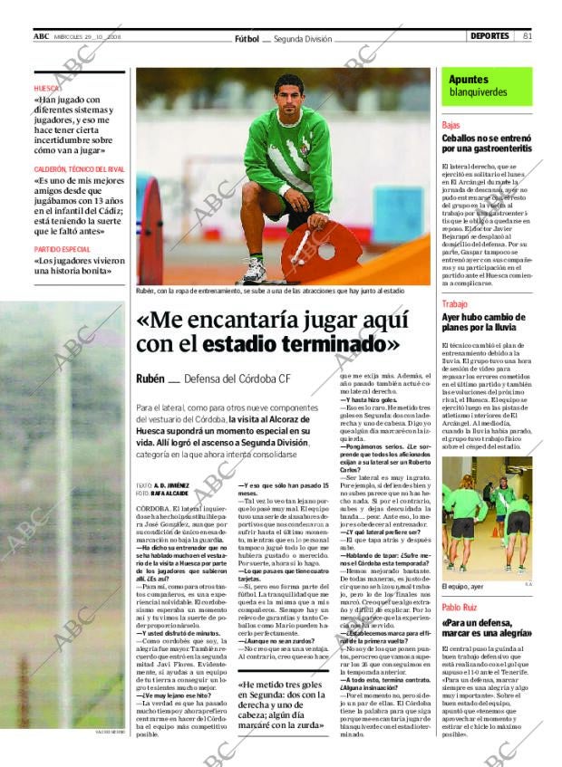 ABC CORDOBA 29-10-2008 página 81