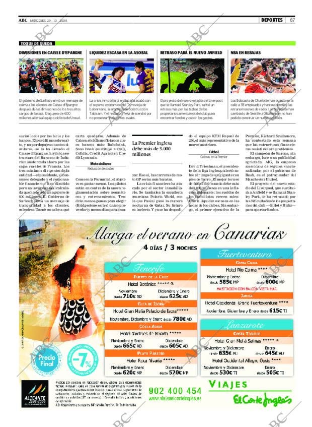ABC CORDOBA 29-10-2008 página 87