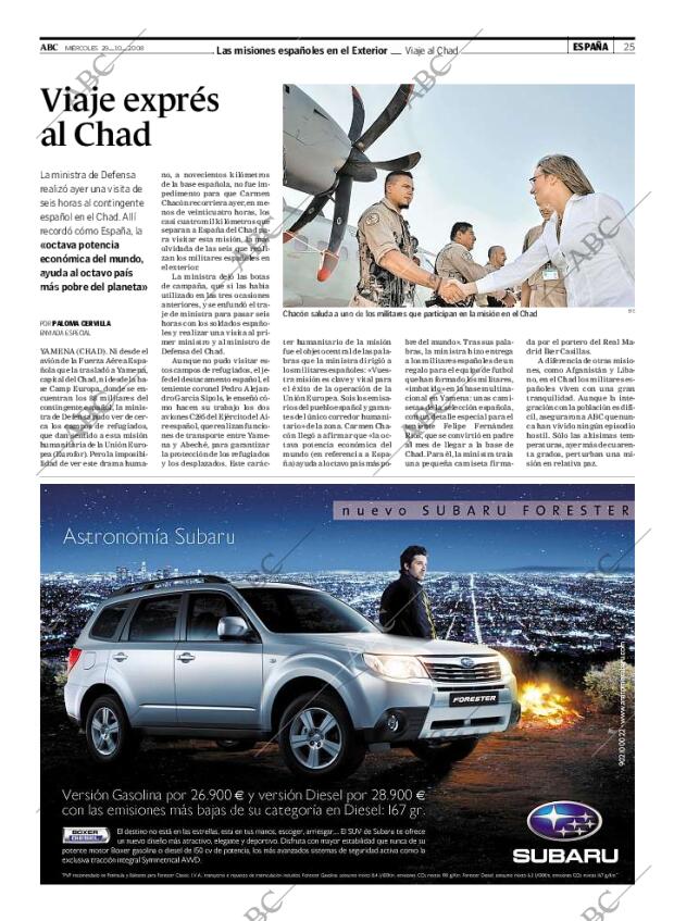 ABC MADRID 29-10-2008 página 25