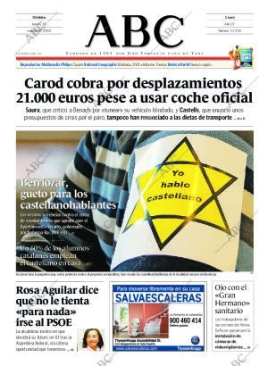 ABC CORDOBA 30-10-2008 página 1