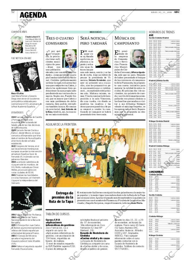 ABC CORDOBA 30-10-2008 página 52