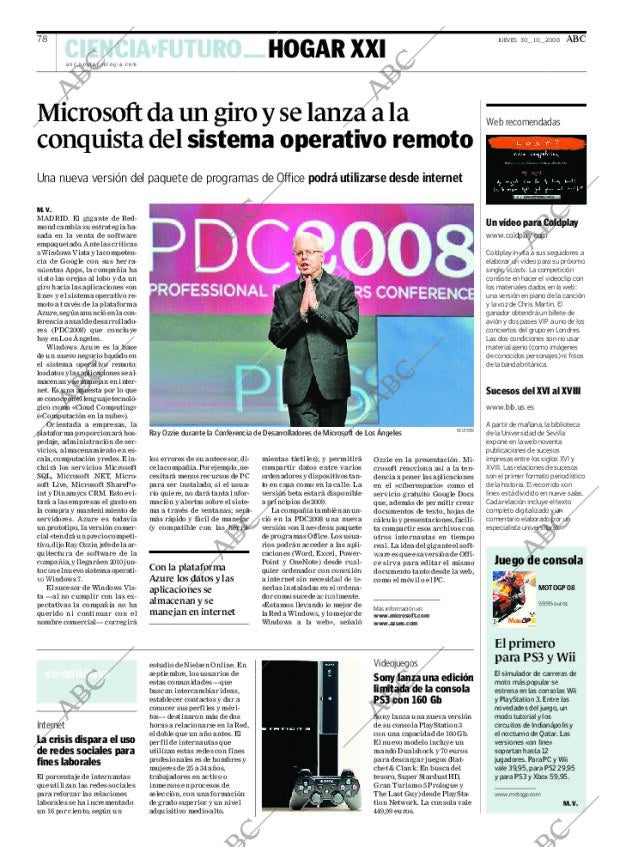 ABC CORDOBA 30-10-2008 página 78