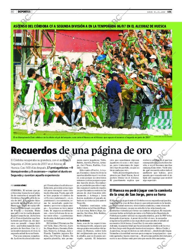 ABC CORDOBA 30-10-2008 página 80