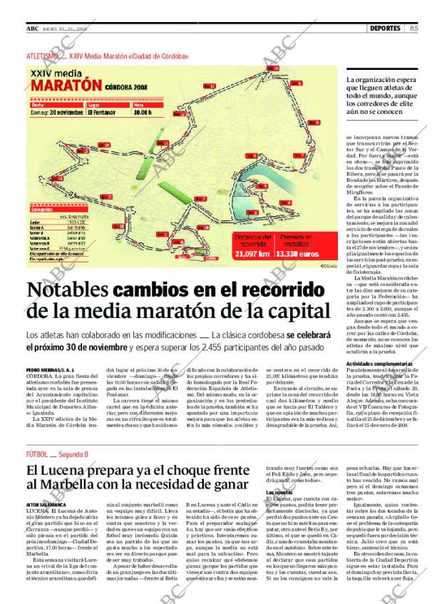 ABC CORDOBA 30-10-2008 página 85