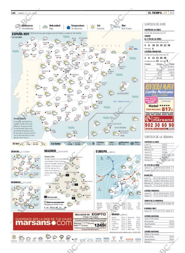 ABC MADRID 31-10-2008 página 103