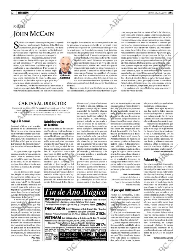 ABC MADRID 31-10-2008 página 12