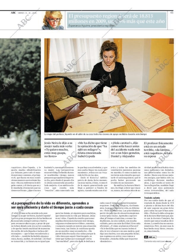 ABC MADRID 31-10-2008 página 45
