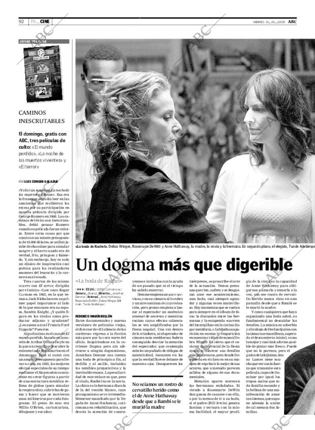 ABC MADRID 31-10-2008 página 92