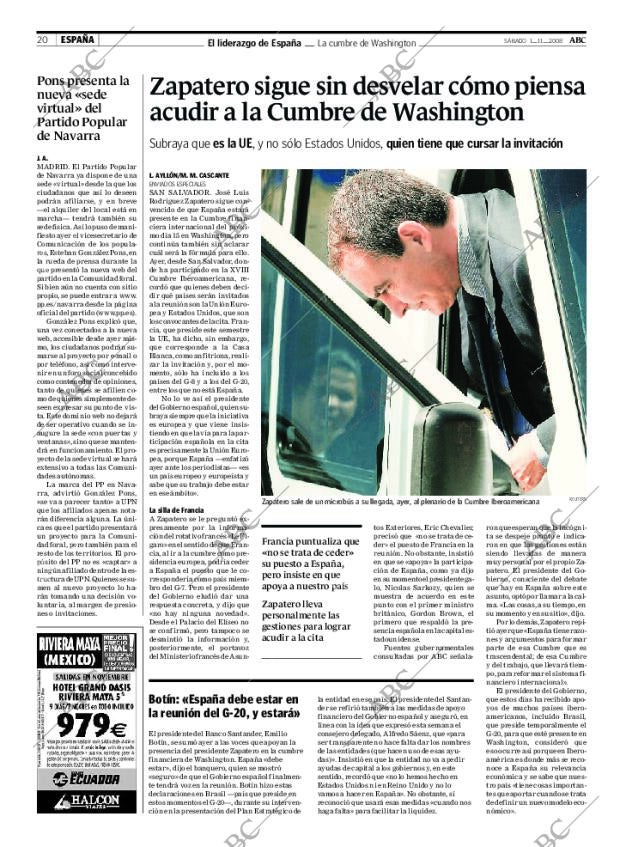 ABC CORDOBA 01-11-2008 página 20