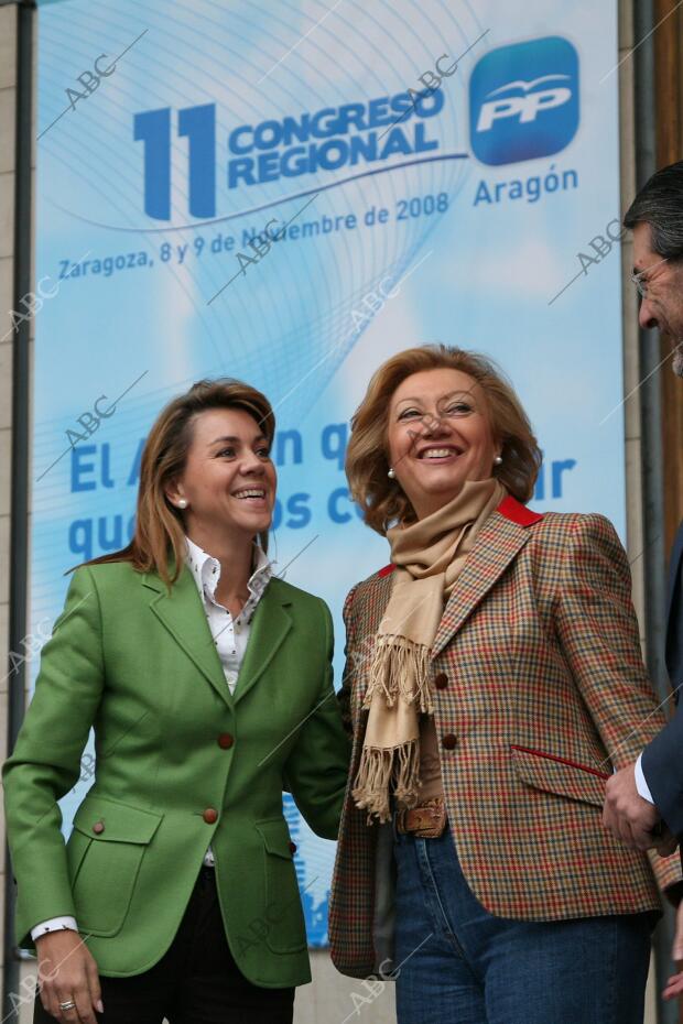 Cospedal inaugura el XI Congreso del PP de Aragón