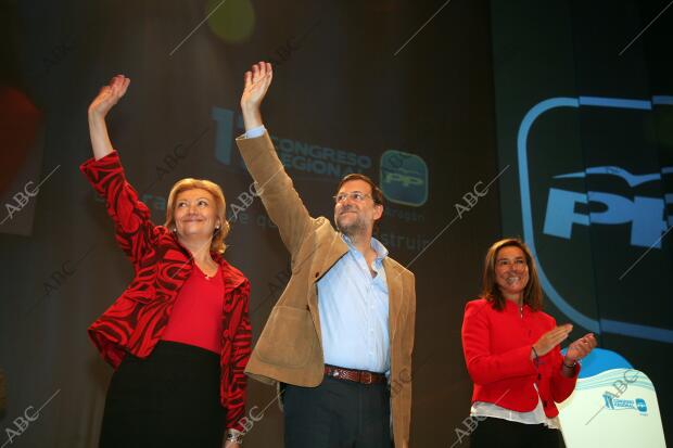 El presidente del PP, Mariano Rajoy, Luisa Fernanda Rudi , nueva presidenta del...