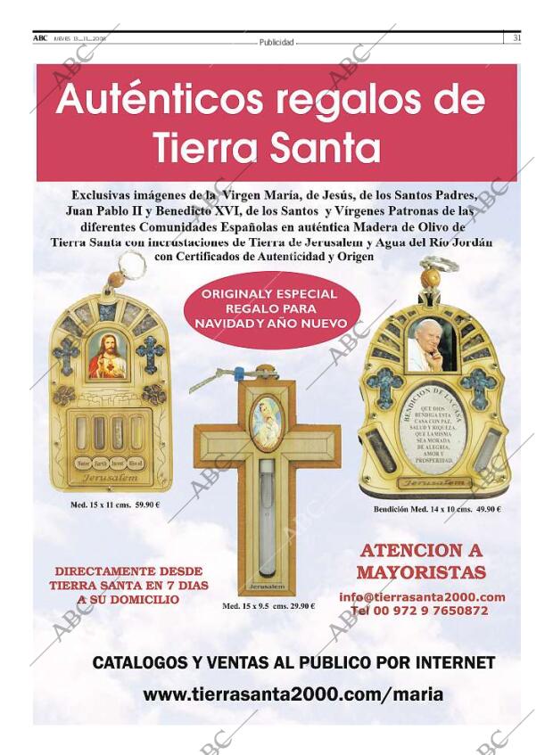 ABC MADRID 13-11-2008 página 31