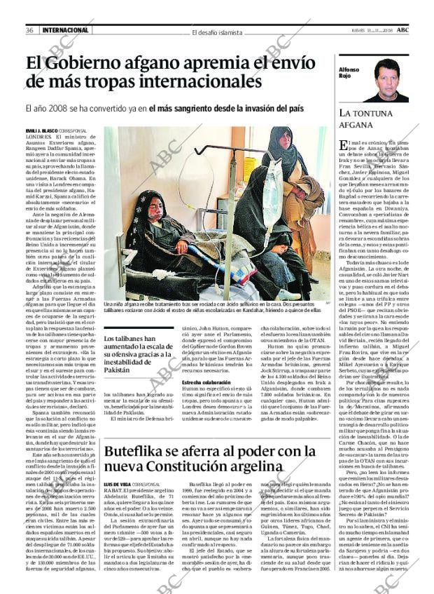ABC MADRID 13-11-2008 página 36