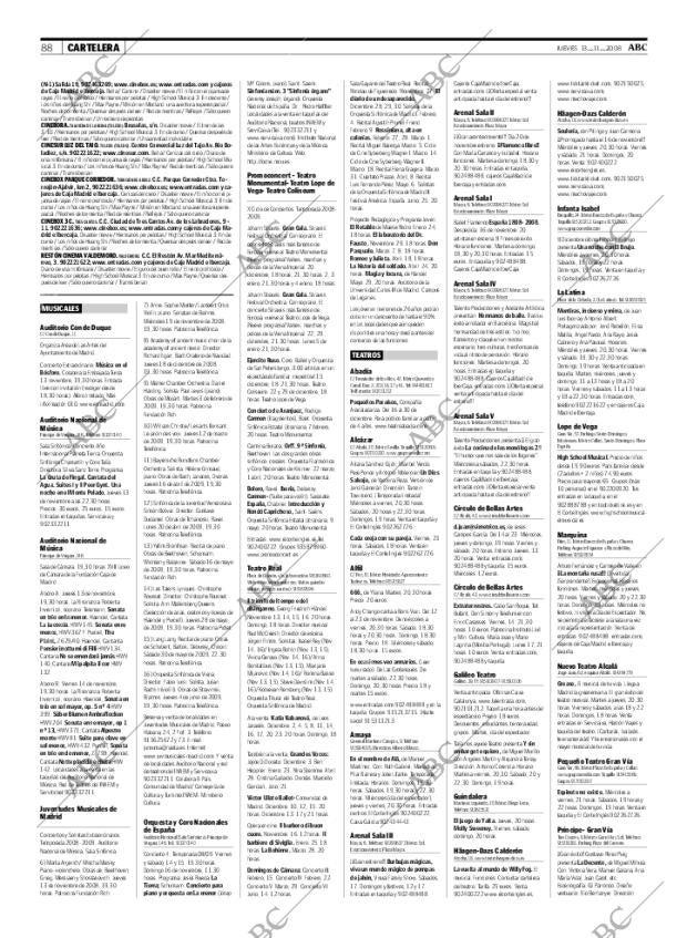 ABC MADRID 13-11-2008 página 88