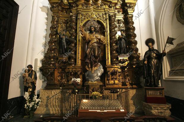 Retablo del Sagrado Corazón de Jesús en la Iglesia de San Hipólito